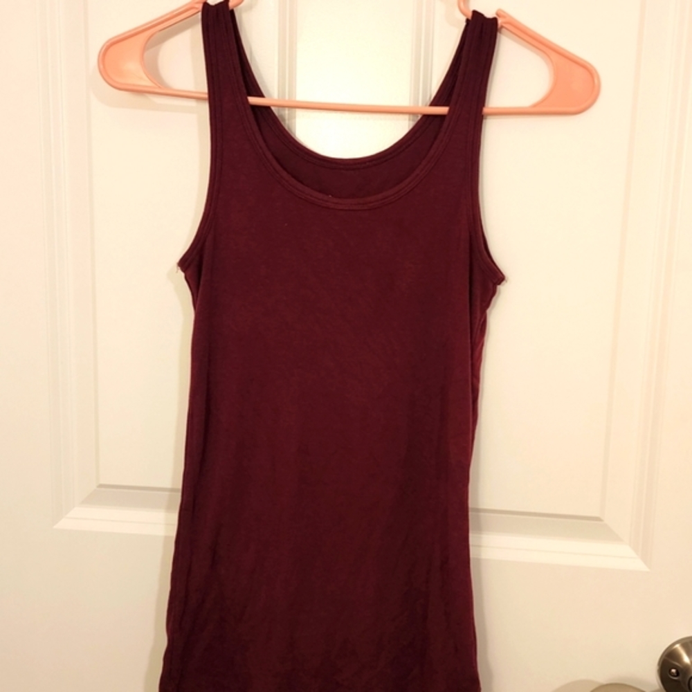 Tank top - muscle shirt maroon